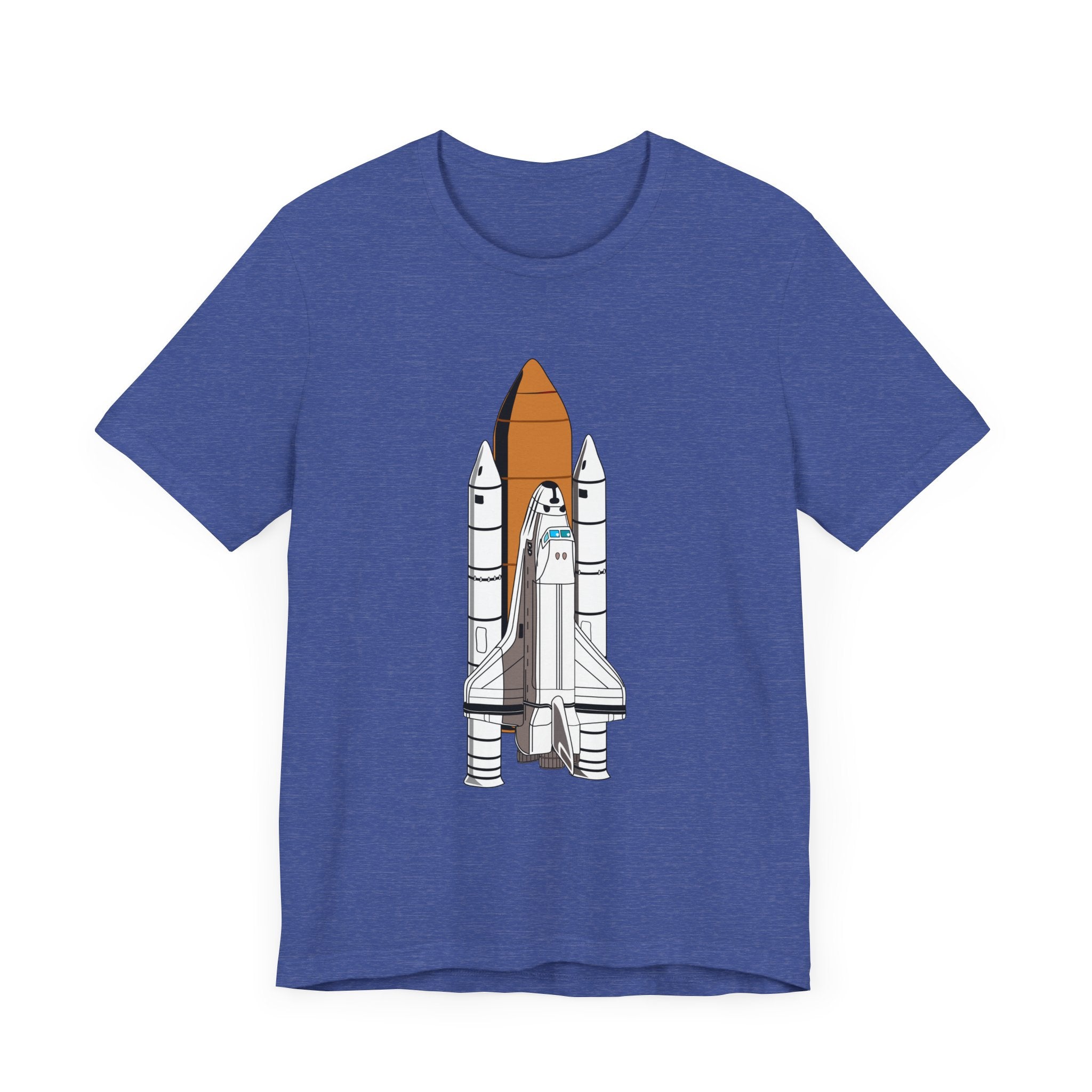 POP Culture Classics Space Shuttle Unisex Jersey Short Sleeve T-Shirt - POPvault