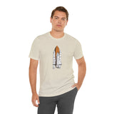POP Culture Classics Space Shuttle Unisex Jersey Short Sleeve T-Shirt - POPvault