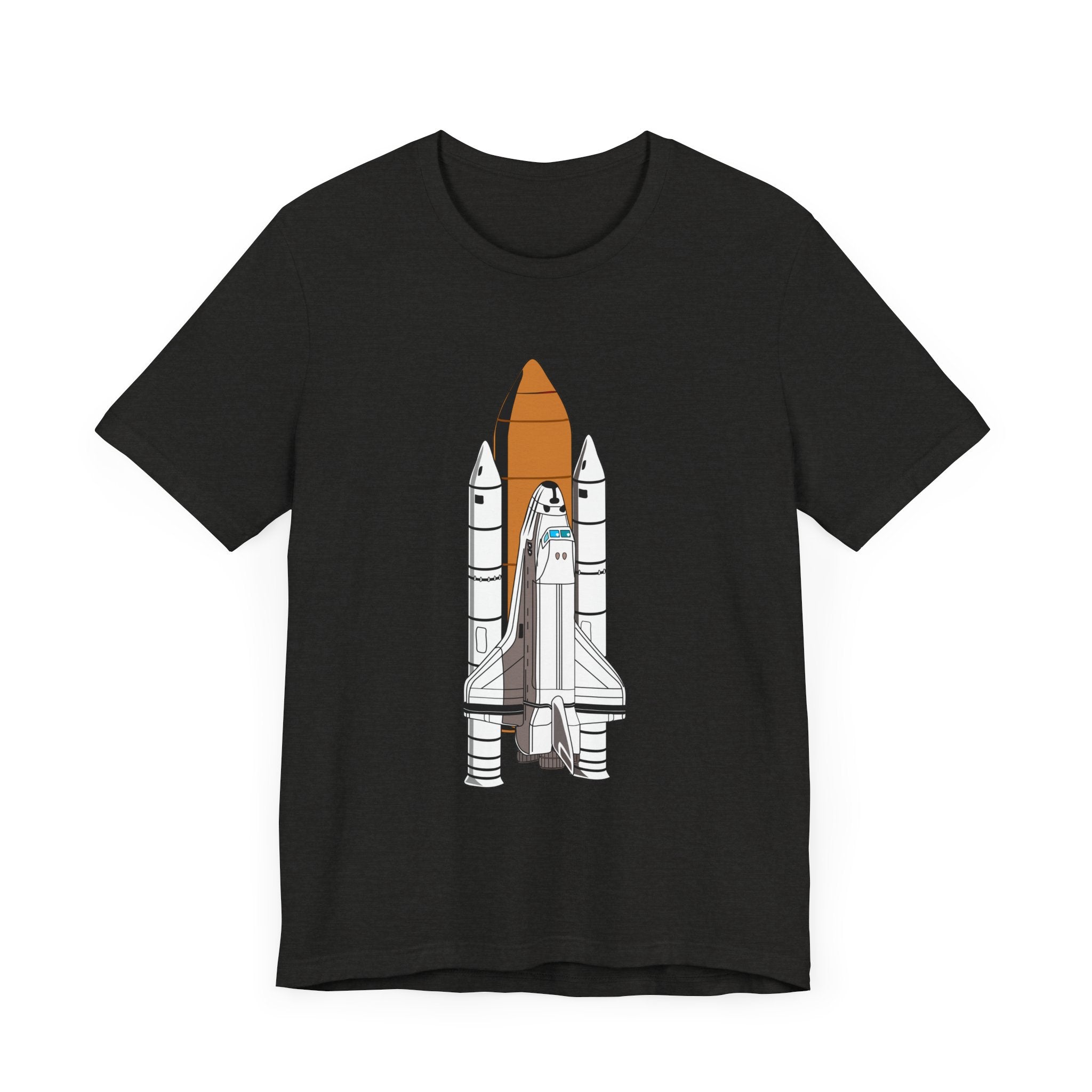 POP Culture Classics Space Shuttle Unisex Jersey Short Sleeve T-Shirt - POPvault