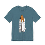 POP Culture Classics Space Shuttle Unisex Jersey Short Sleeve T-Shirt - POPvault