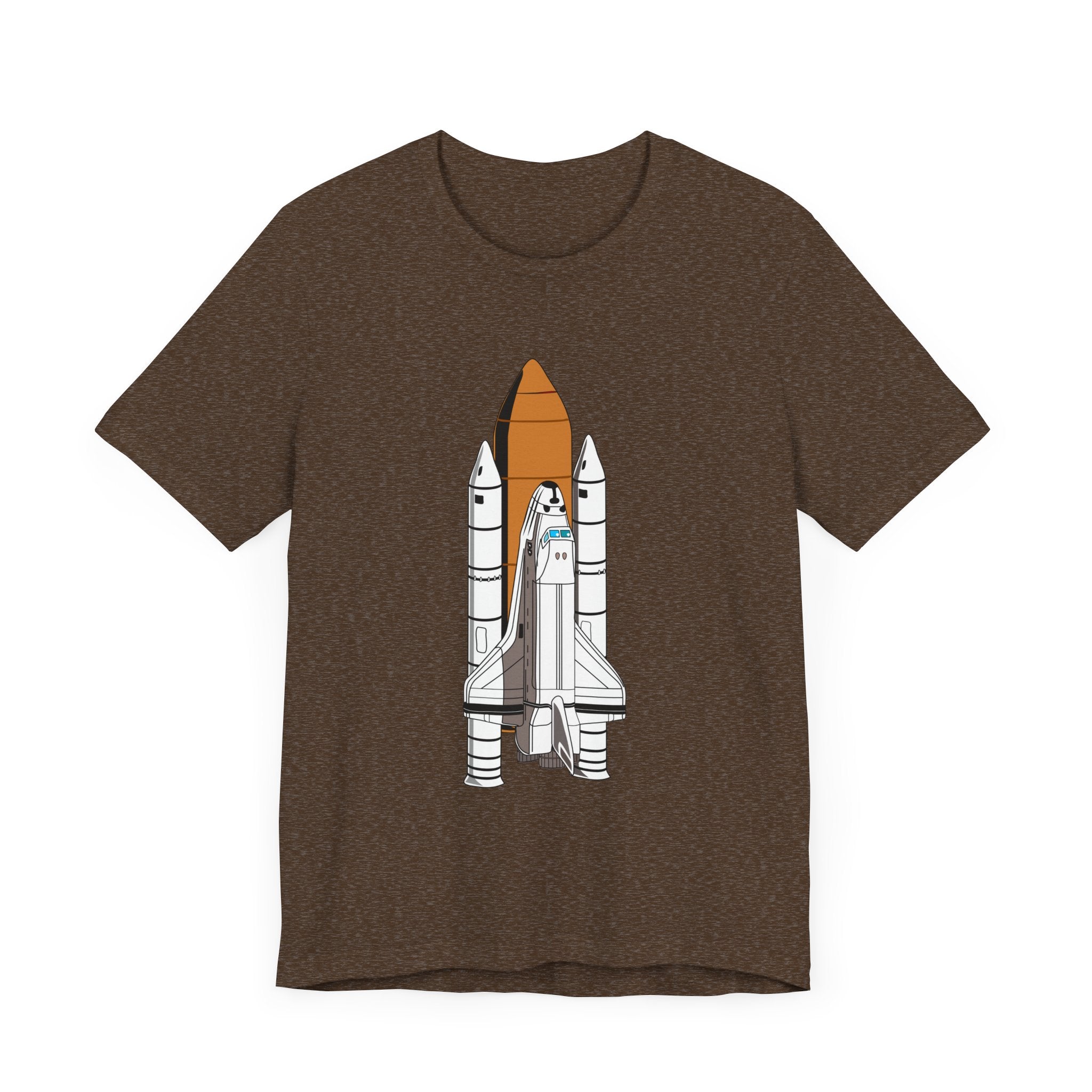 POP Culture Classics Space Shuttle Unisex Jersey Short Sleeve T-Shirt - POPvault