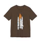 POP Culture Classics Space Shuttle Unisex Jersey Short Sleeve T-Shirt - POPvault