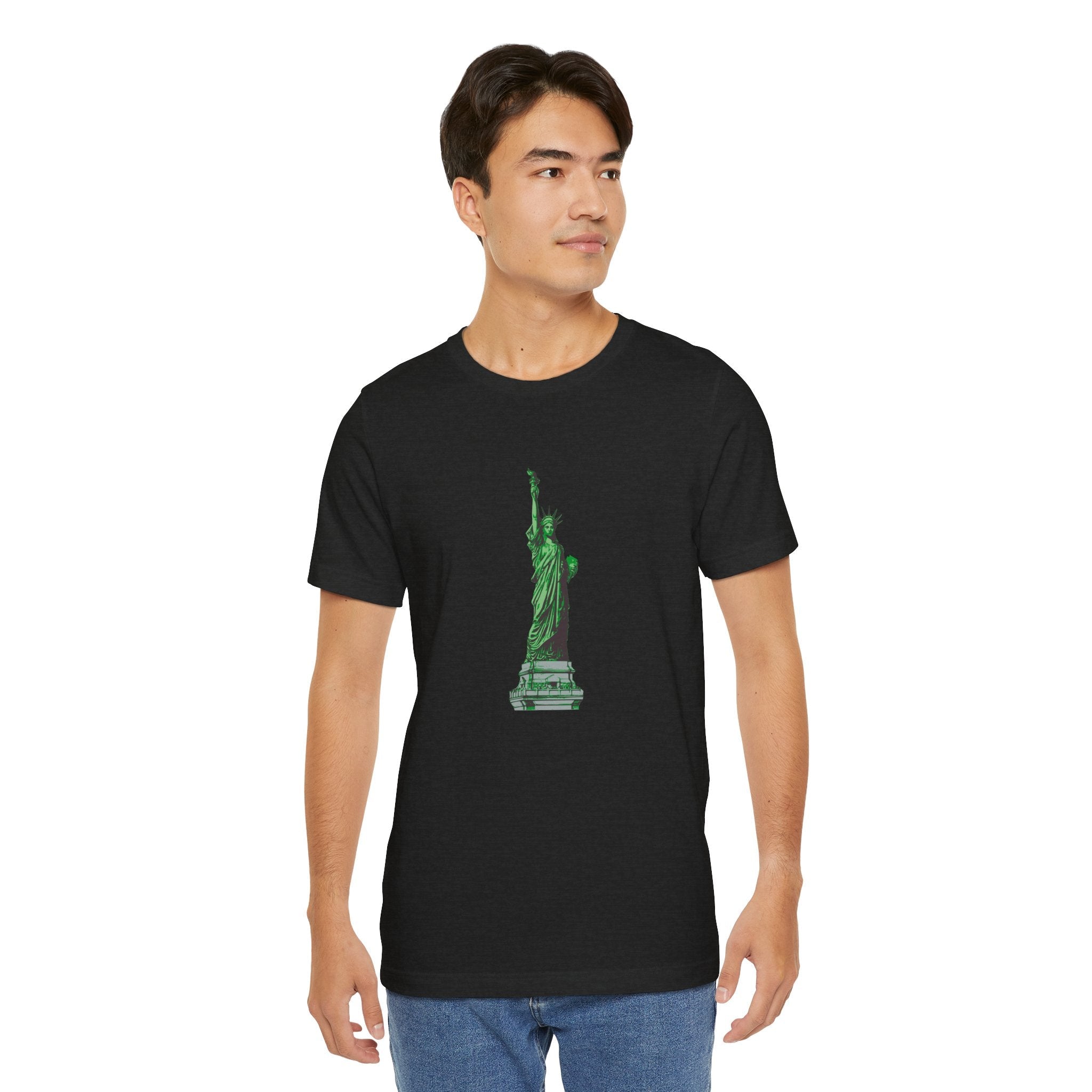 POP Culture Classics Statue of Liberty Unisex Jersey Short Sleeve T-Shirt - POPvault