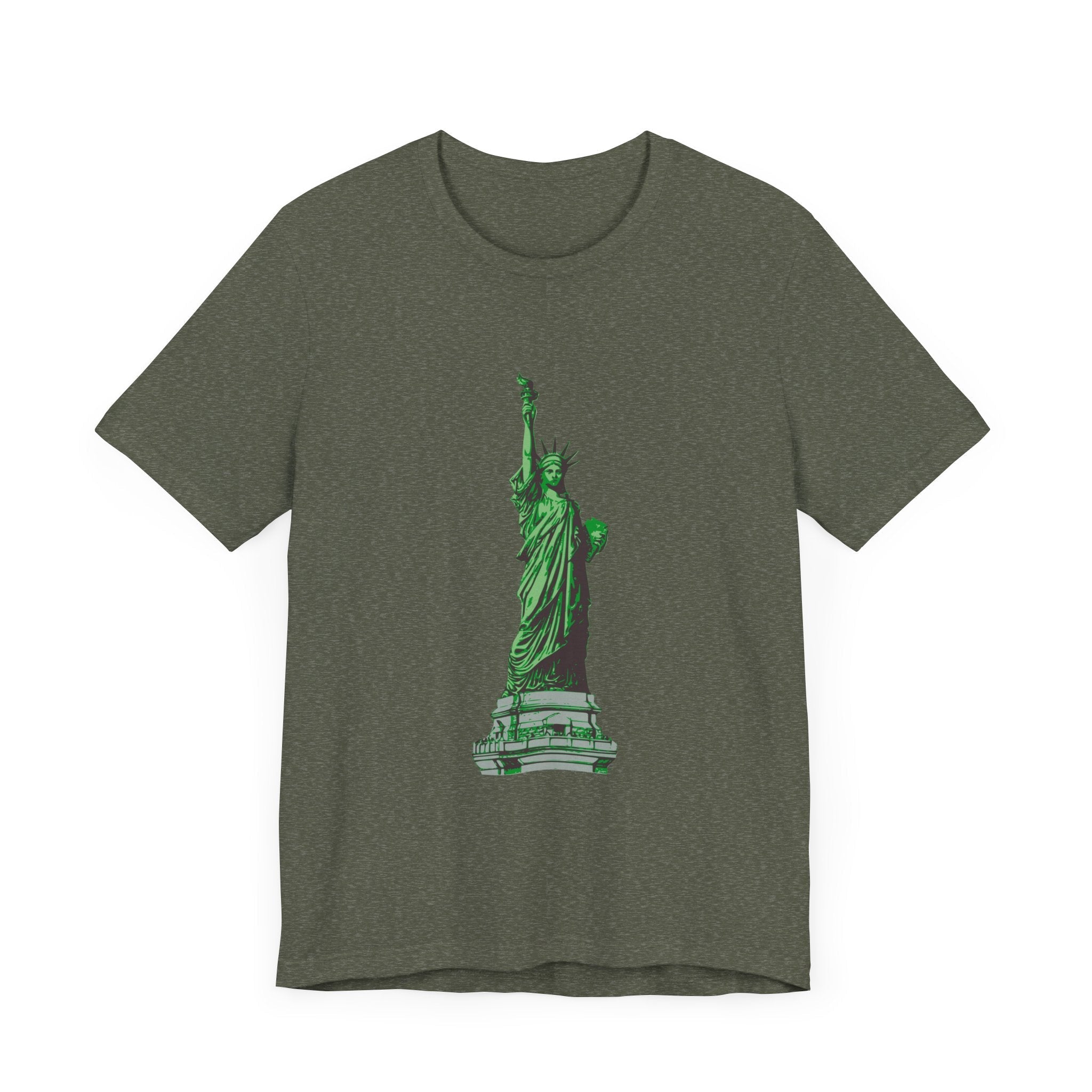 POP Culture Classics Statue of Liberty Unisex Jersey Short Sleeve T-Shirt - POPvault