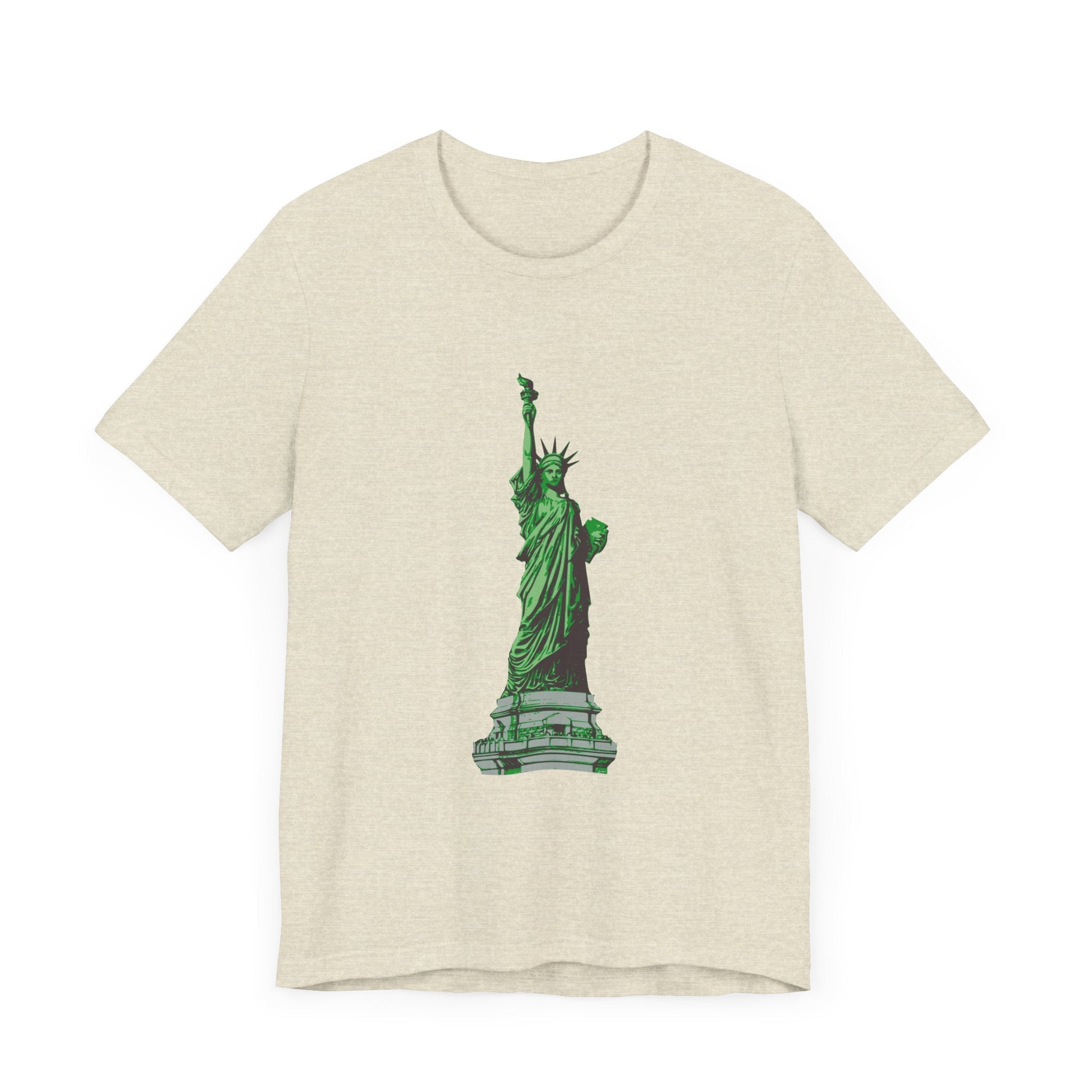 POP Culture Classics Statue of Liberty Unisex Jersey Short Sleeve T-Shirt - POPvault