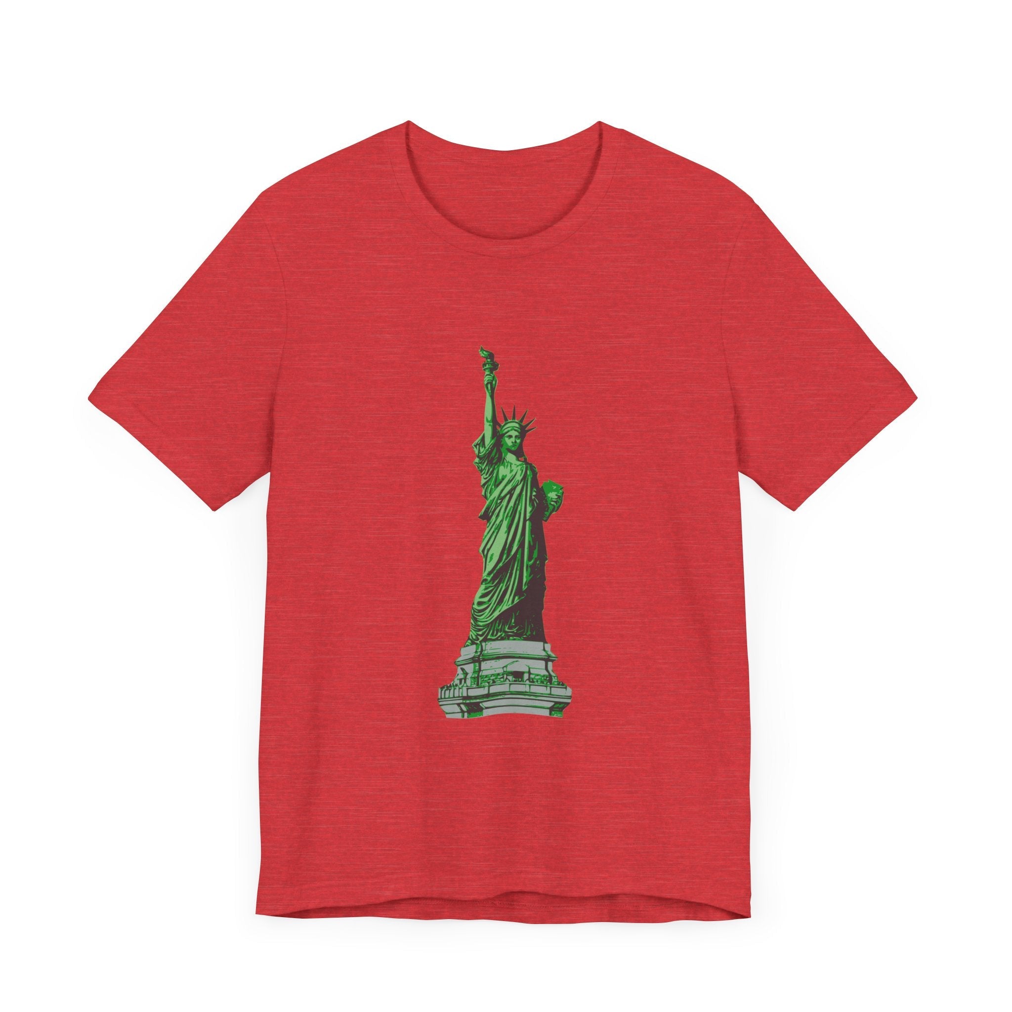 POP Culture Classics Statue of Liberty Unisex Jersey Short Sleeve T-Shirt - POPvault