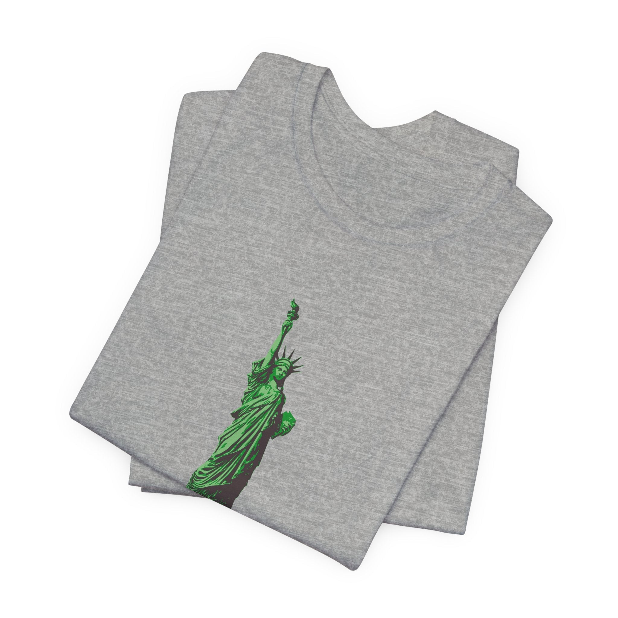 POP Culture Classics Statue of Liberty Unisex Jersey Short Sleeve T-Shirt - POPvault