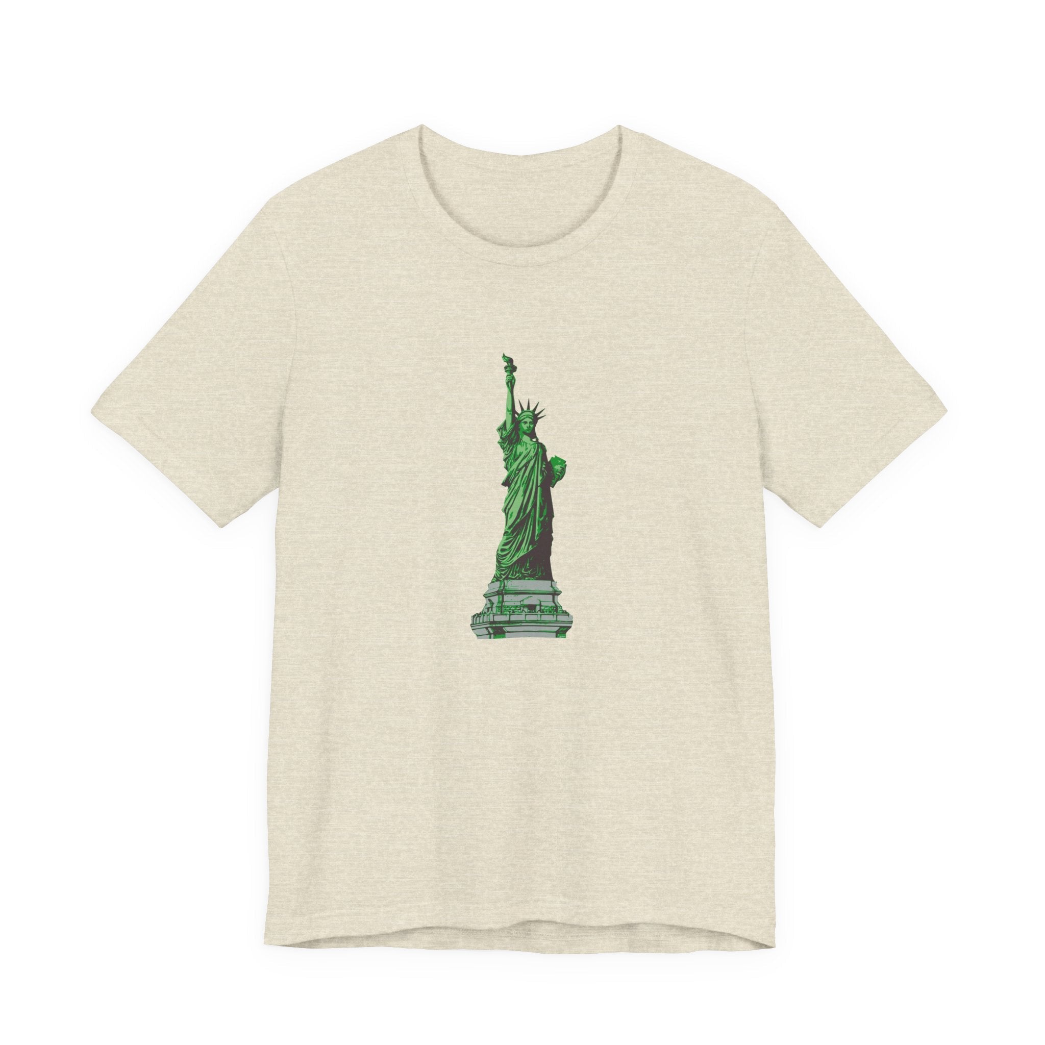 POP Culture Classics Statue of Liberty Unisex Jersey Short Sleeve T-Shirt - POPvault