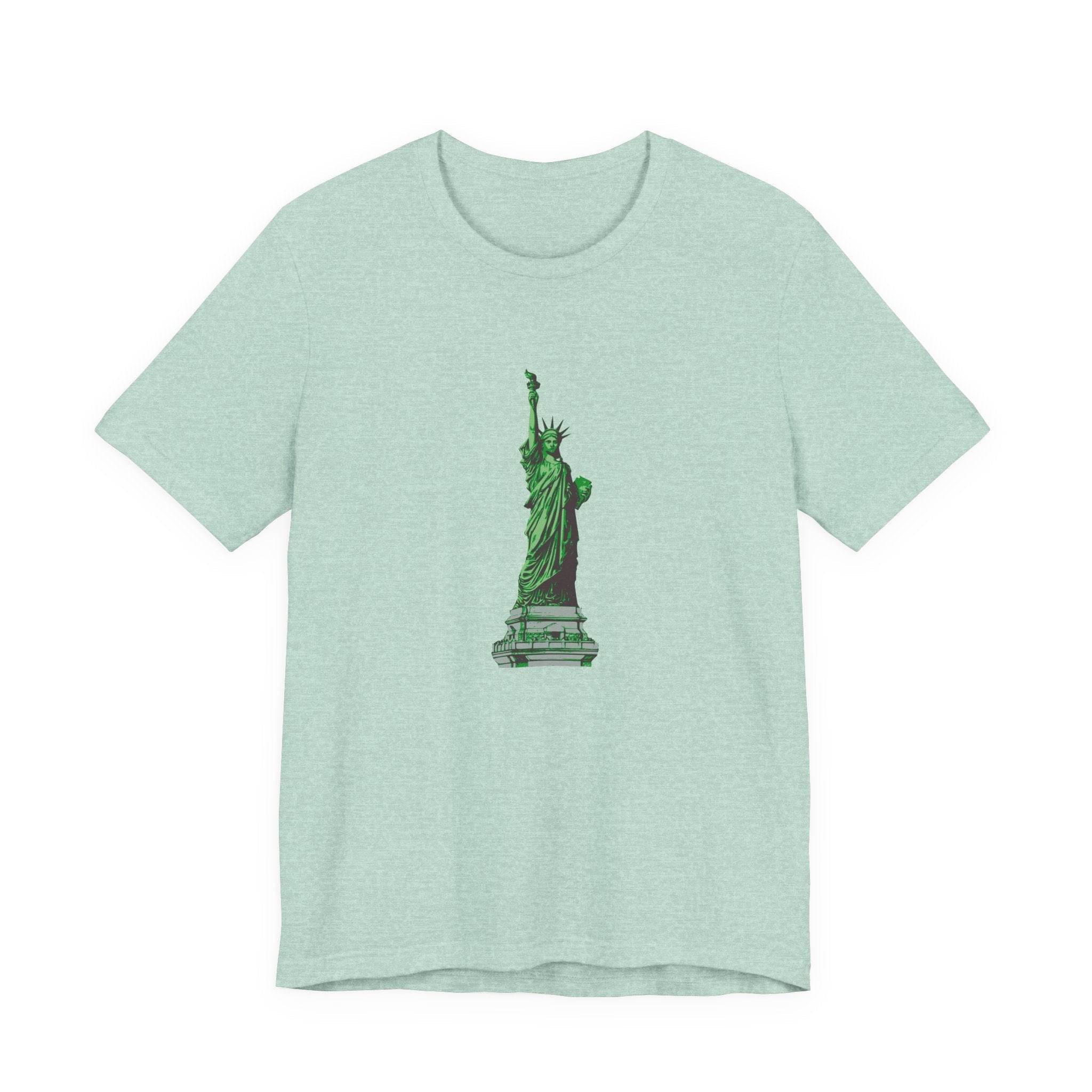 POP Culture Classics Statue of Liberty Unisex Jersey Short Sleeve T-Shirt - POPvault