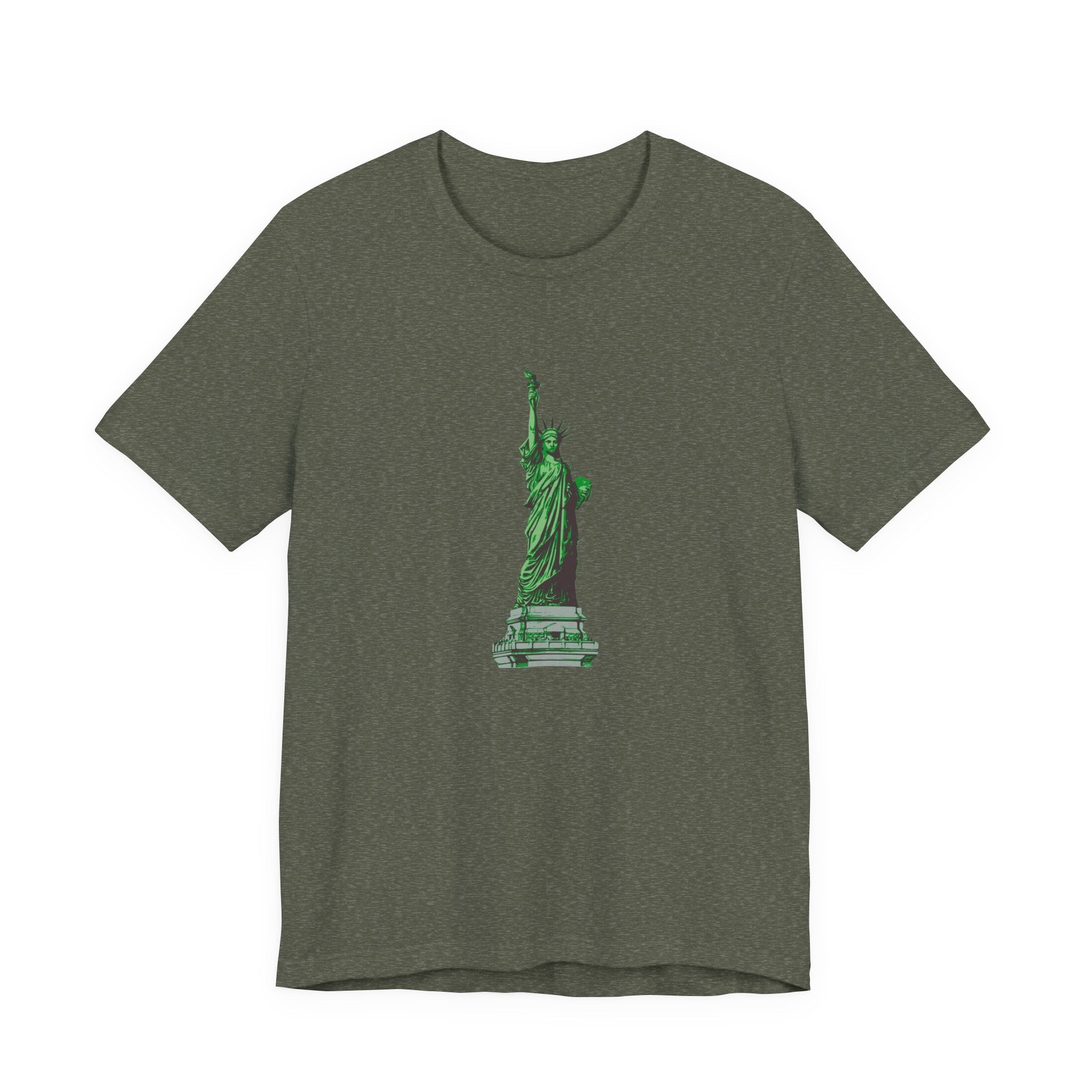POP Culture Classics Statue of Liberty Unisex Jersey Short Sleeve T-Shirt - POPvault