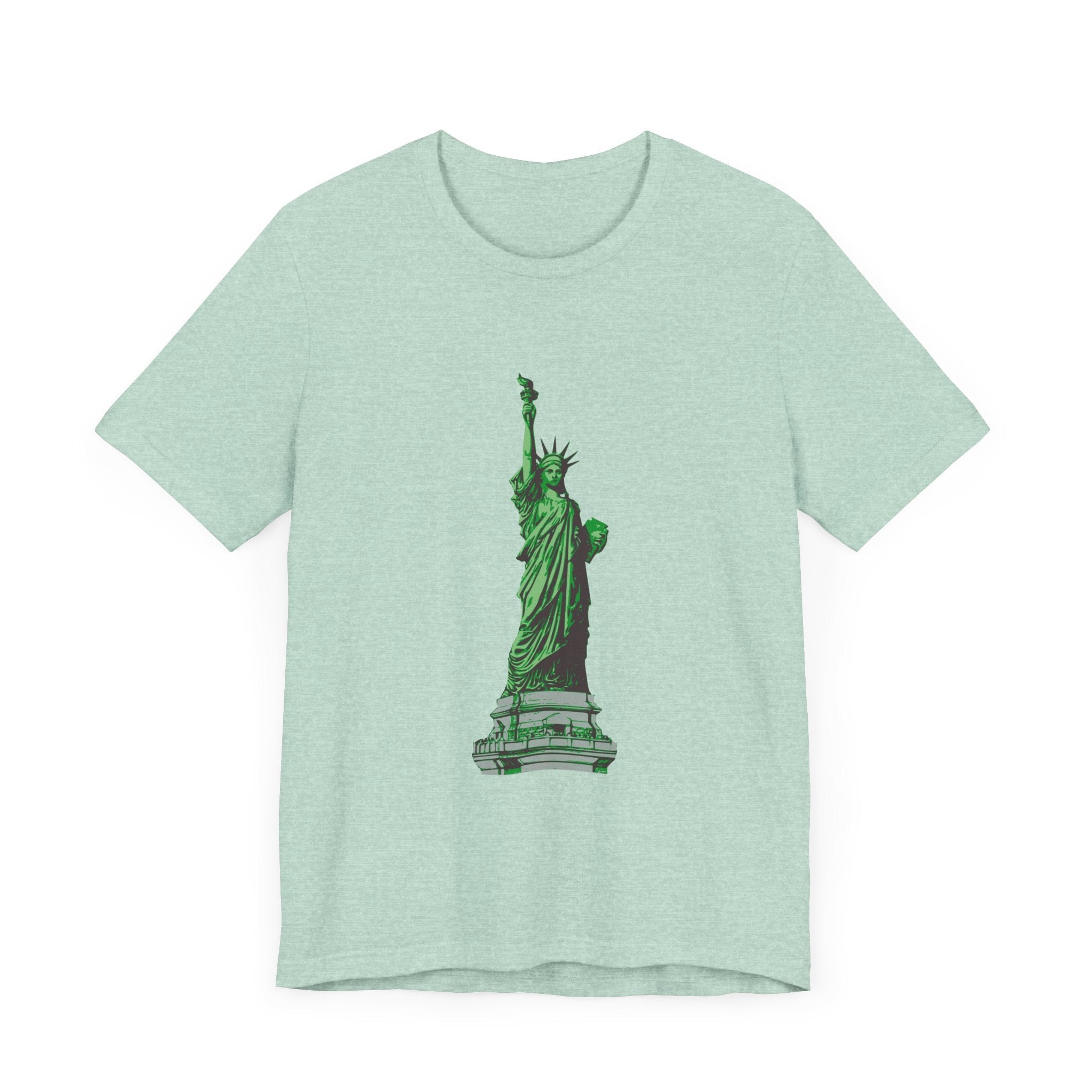 POP Culture Classics Statue of Liberty Unisex Jersey Short Sleeve T-Shirt - POPvault