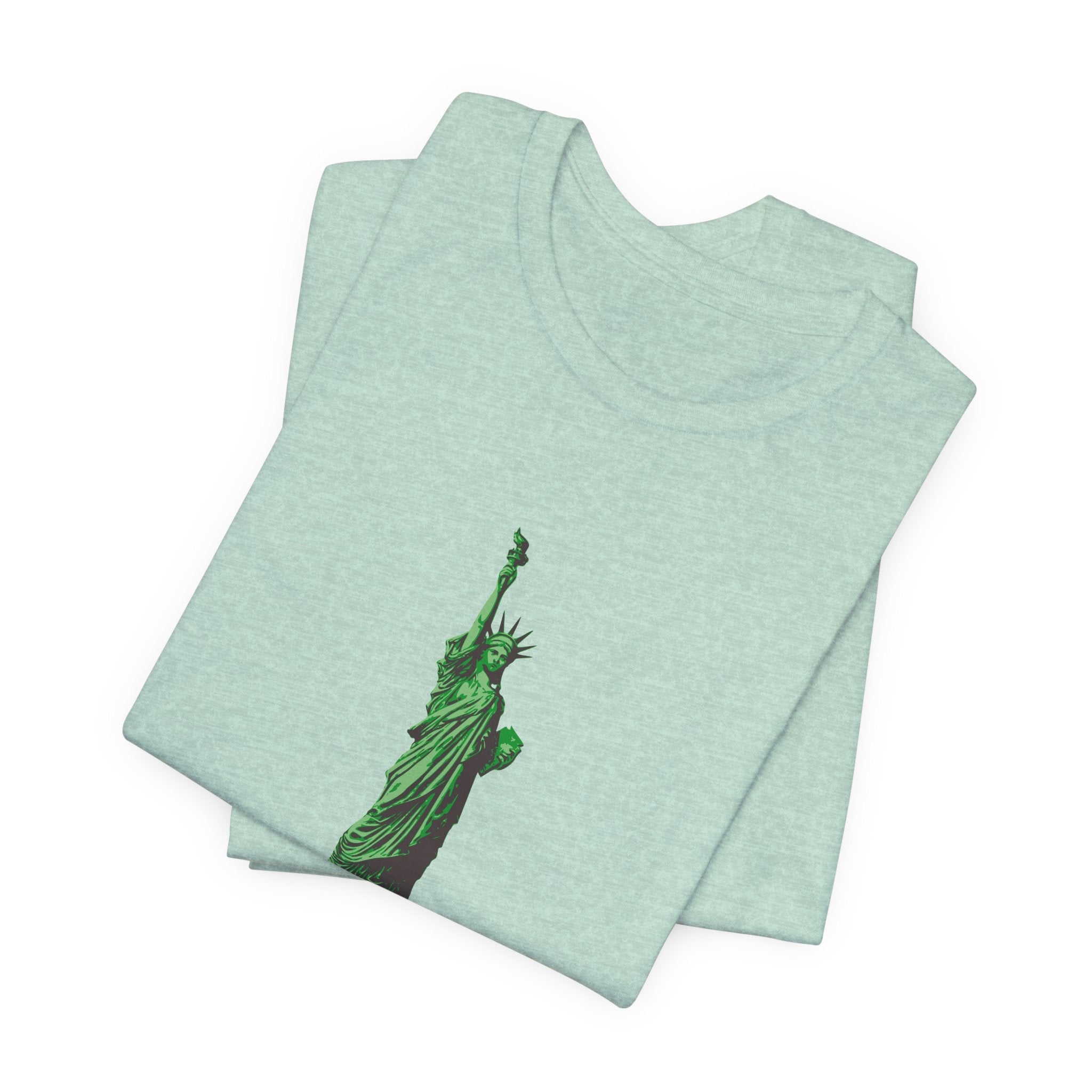 POP Culture Classics Statue of Liberty Unisex Jersey Short Sleeve T-Shirt - POPvault