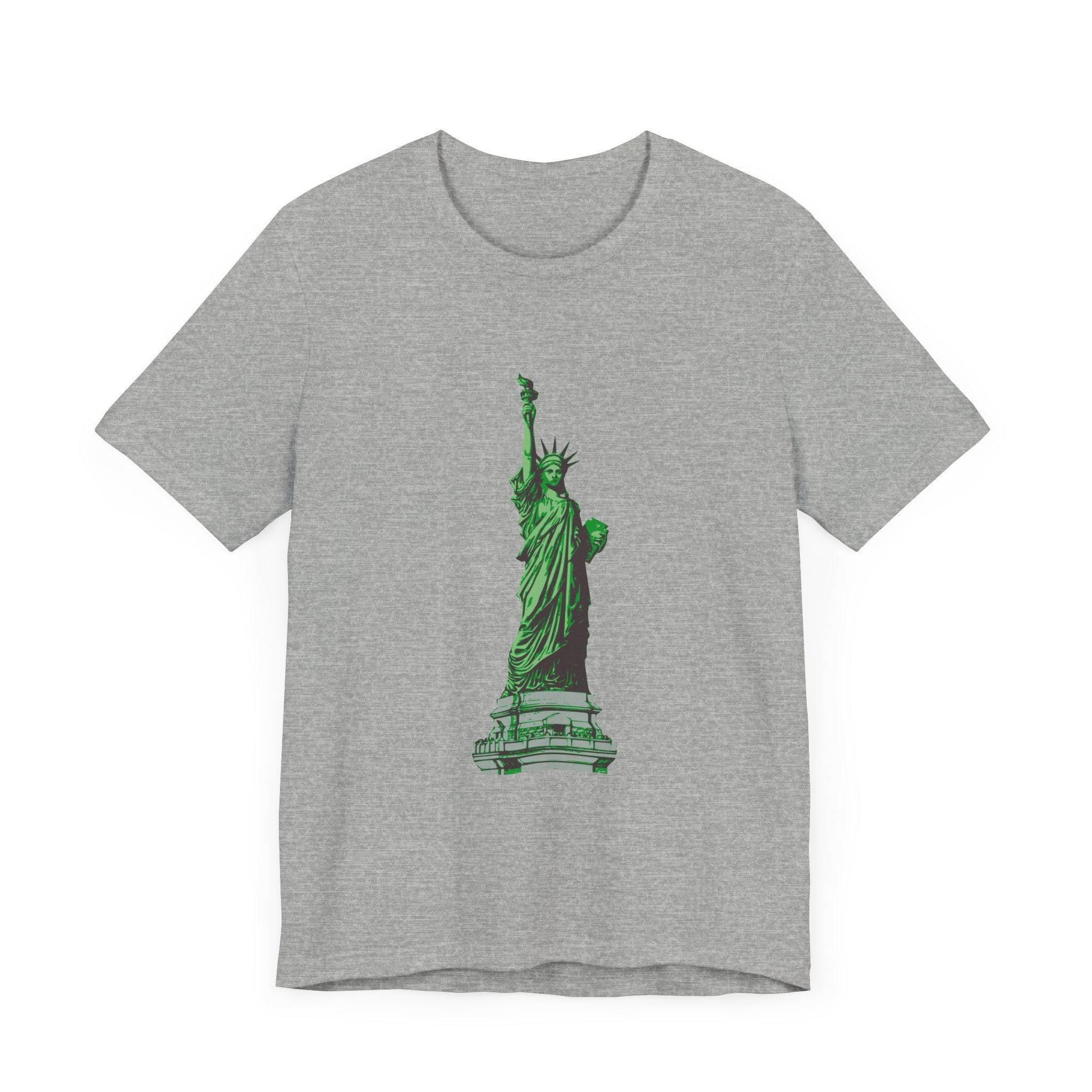 POP Culture Classics Statue of Liberty Unisex Jersey Short Sleeve T-Shirt - POPvault