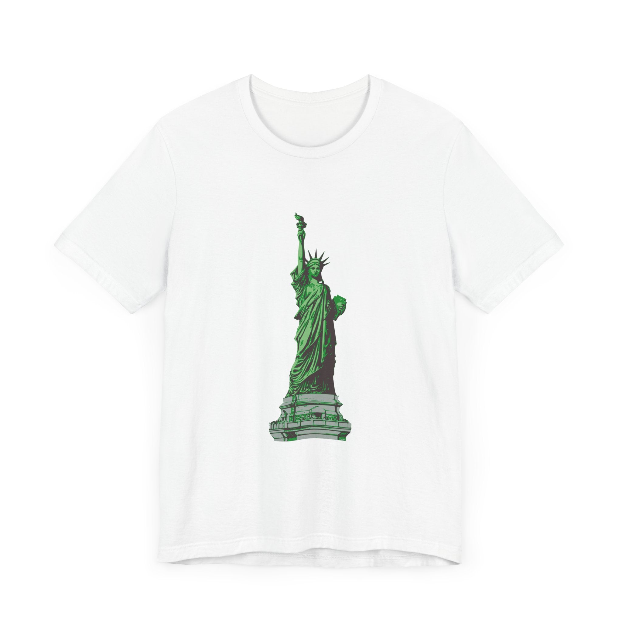 POP Culture Classics Statue of Liberty Unisex Jersey Short Sleeve T-Shirt - POPvault