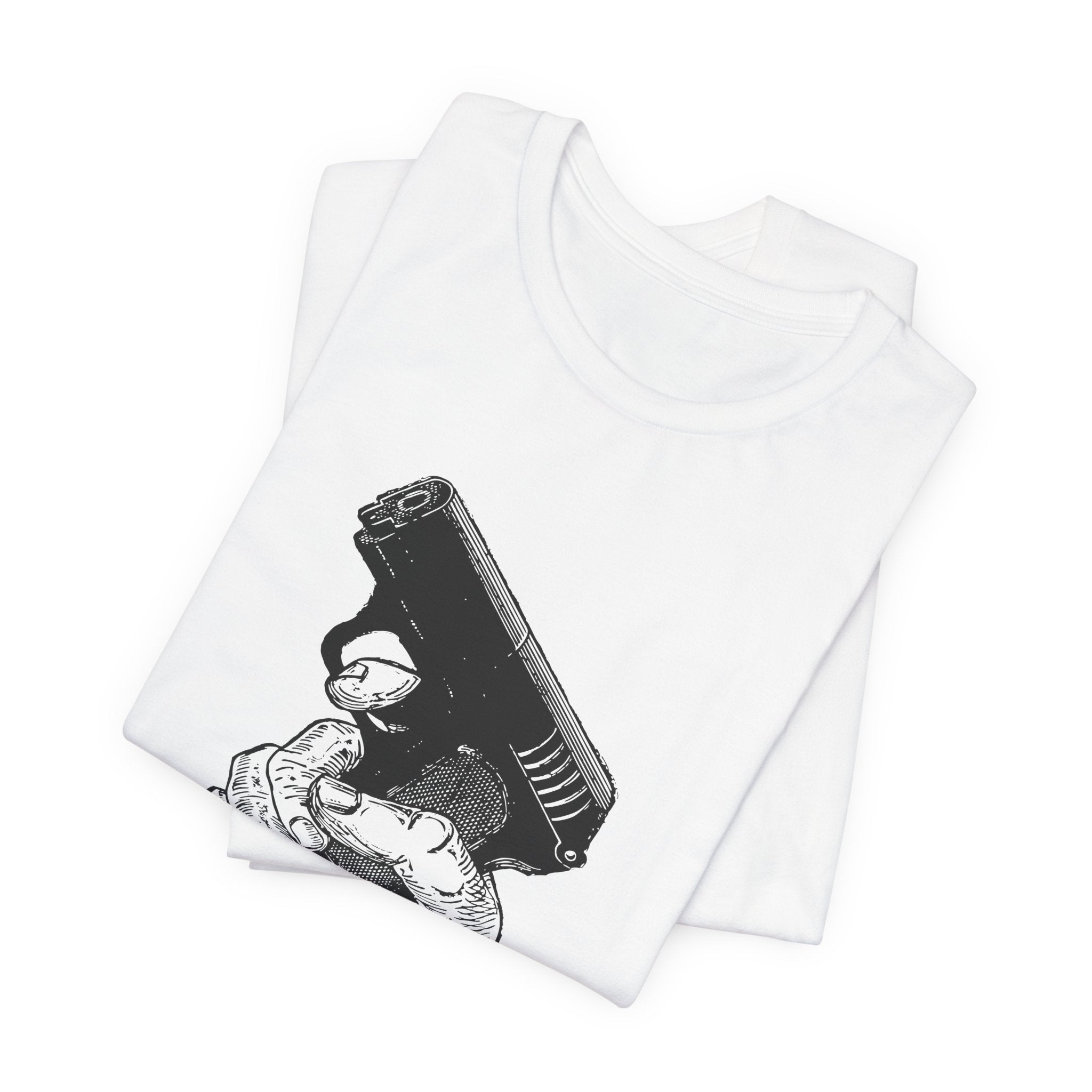 POP Culture Classics Stick'em Up Unisex Jersey Short Sleeve T-Shirt - POPvault