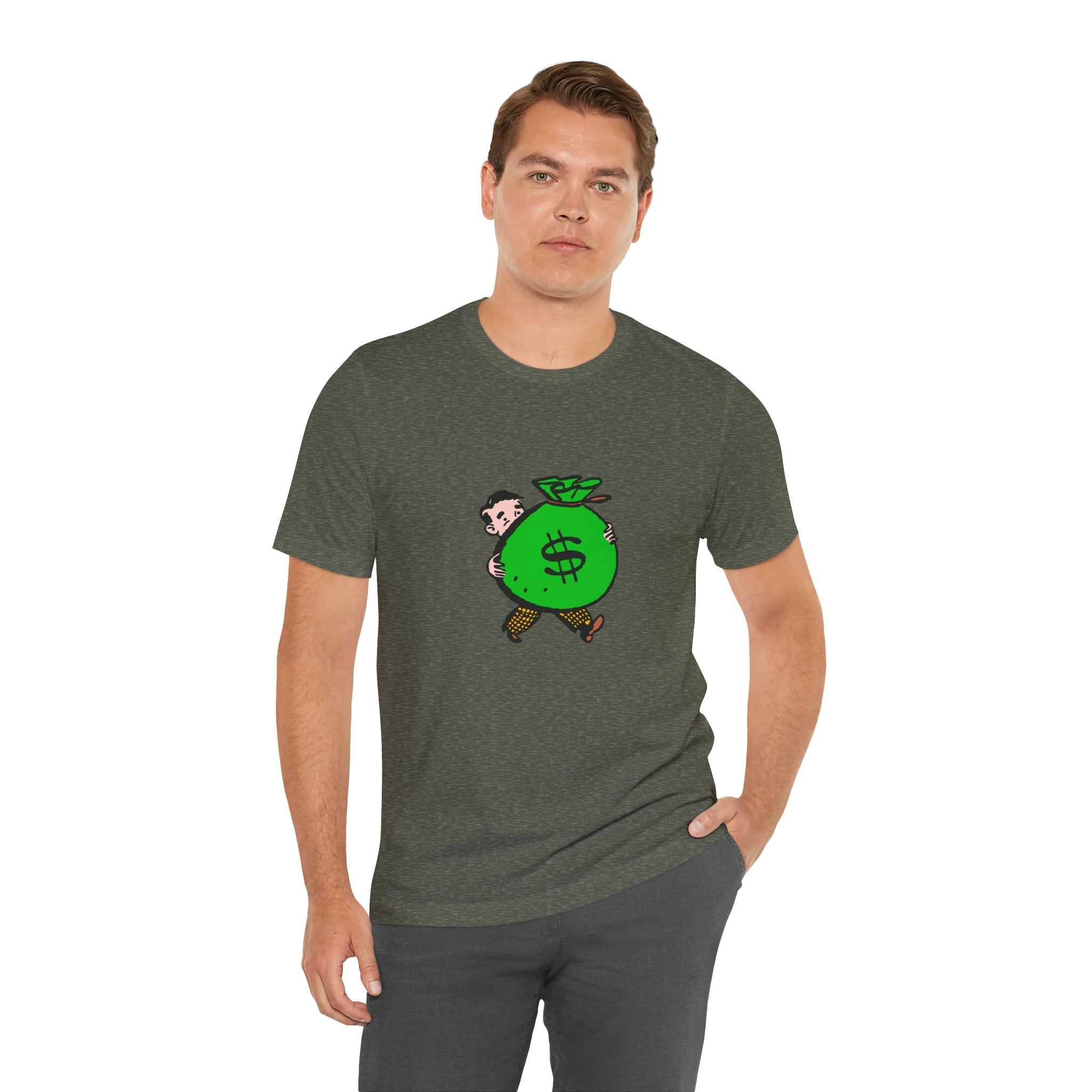 POP Culture Classics Take the Money Unisex Jersey Short Sleeve T-Shirt - POPvault