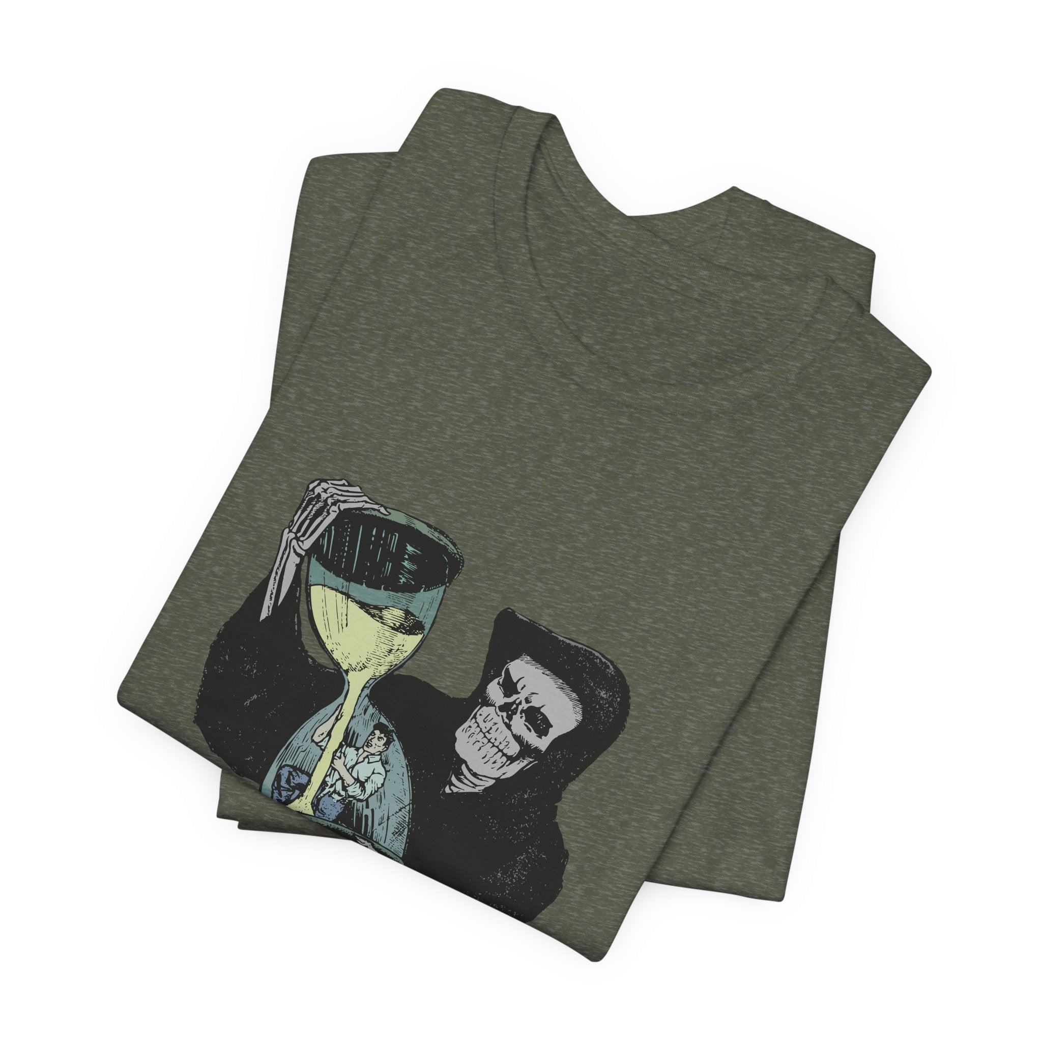 POP Culture Classics Time Runs Out Unisex Jersey Short Sleeve T-Shirt - POPvault
