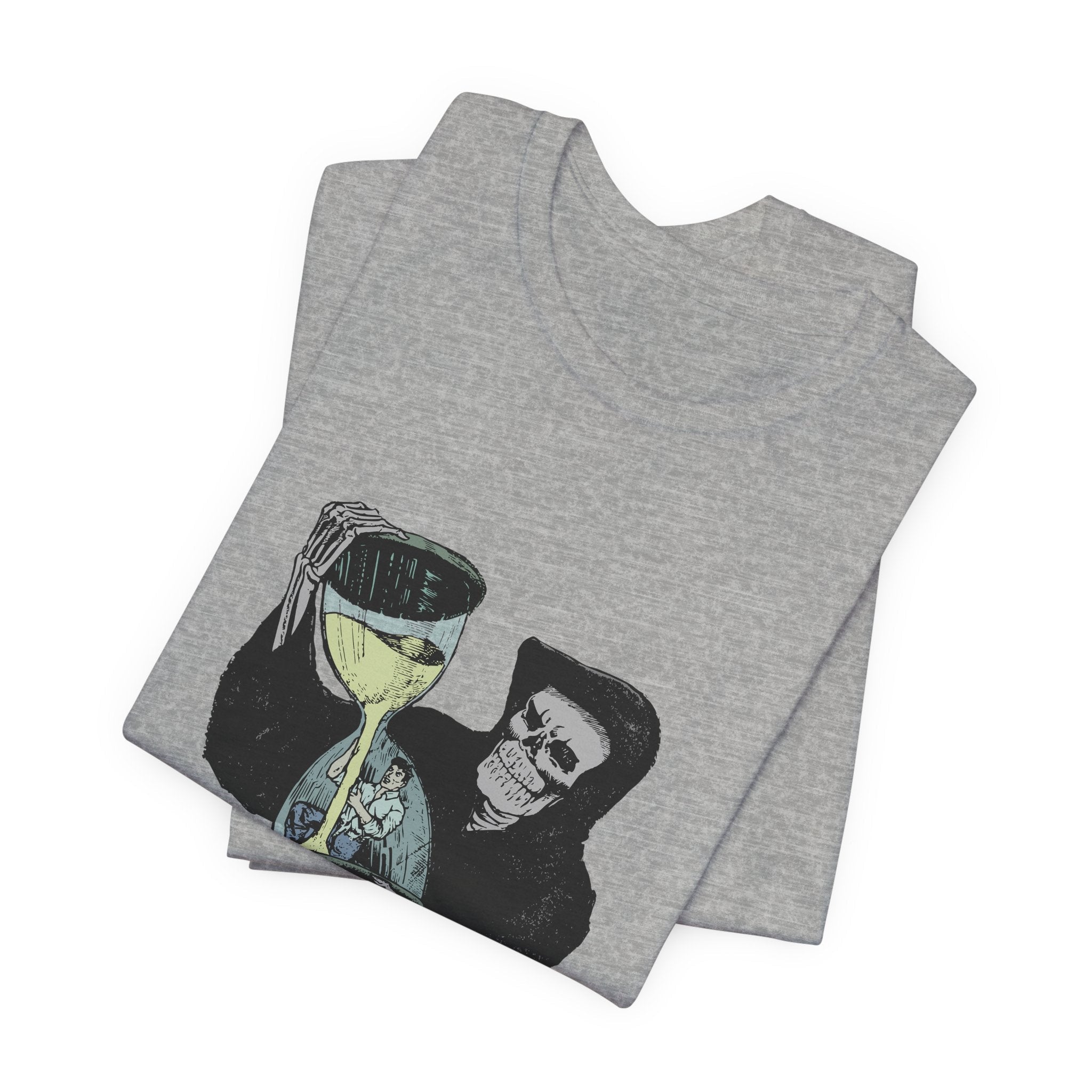 POP Culture Classics Time Runs Out Unisex Jersey Short Sleeve T-Shirt - POPvault