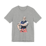 POP Culture Classics Tough Uncle Sam Unisex Jersey Short Sleeve T-Shirt - POPvault