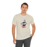POP Culture Classics Tough Uncle Sam Unisex Jersey Short Sleeve T-Shirt - POPvault