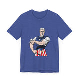 POP Culture Classics Tough Uncle Sam Unisex Jersey Short Sleeve T-Shirt - POPvault