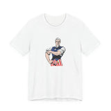 POP Culture Classics Tough Uncle Sam Unisex Jersey Short Sleeve T-Shirt - POPvault