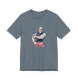 POP Culture Classics Tough Uncle Sam Unisex Jersey Short Sleeve T-Shirt - POPvault