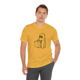 POP Culture Classics Trick or Treat Ghost Unisex Jersey Short Sleeve T-Shirt - POPvault