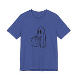 POP Culture Classics Trick or Treat Ghost Unisex Jersey Short Sleeve T-Shirt - POPvault