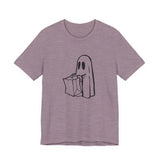 POP Culture Classics Trick or Treat Ghost Unisex Jersey Short Sleeve T-Shirt - POPvault