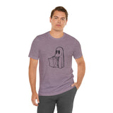 POP Culture Classics Trick or Treat Ghost Unisex Jersey Short Sleeve T-Shirt - POPvault