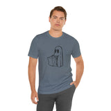 POP Culture Classics Trick or Treat Ghost Unisex Jersey Short Sleeve T-Shirt - POPvault