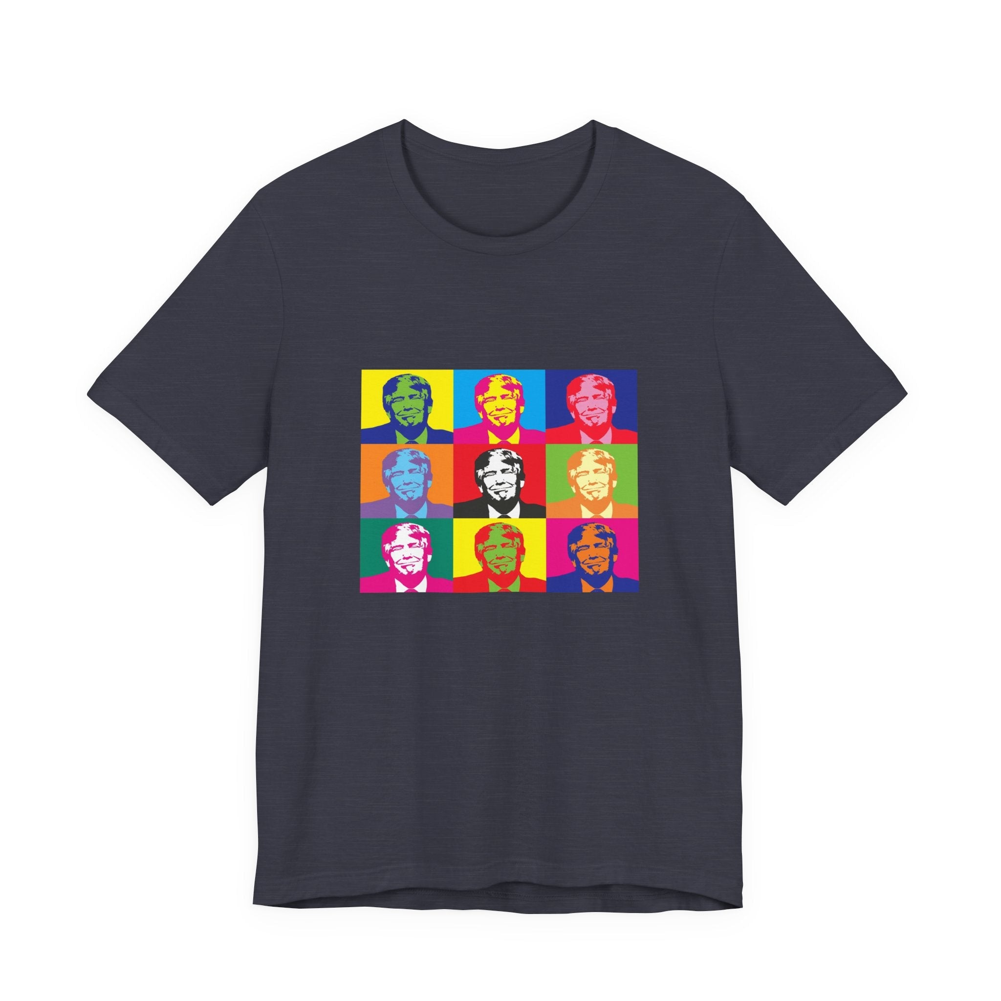 POP Culture Classics Trump Meets Andy Unisex Jersey Short Sleeve T-Shirt - POPvault