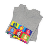 POP Culture Classics Trump Meets Andy Unisex Jersey Short Sleeve T-Shirt - POPvault