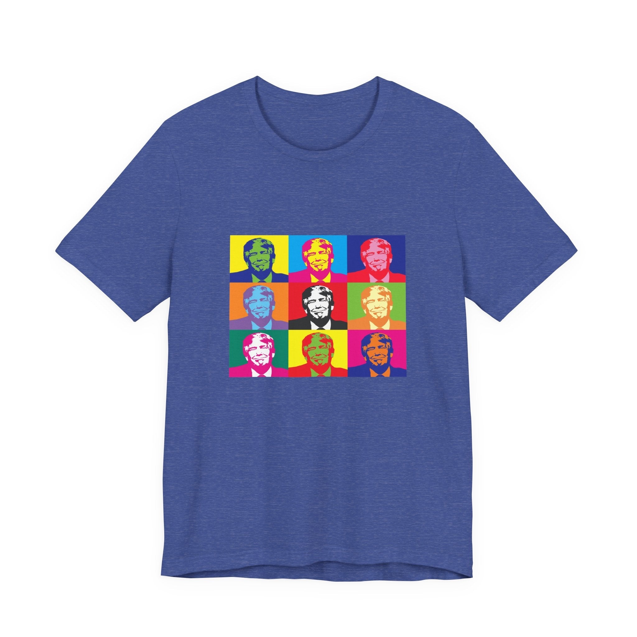 POP Culture Classics Trump Meets Andy Unisex Jersey Short Sleeve T-Shirt - POPvault