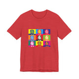 POP Culture Classics Trump Meets Andy Unisex Jersey Short Sleeve T-Shirt - POPvault
