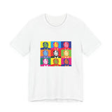 POP Culture Classics Trump Meets Andy Unisex Jersey Short Sleeve T-Shirt - POPvault