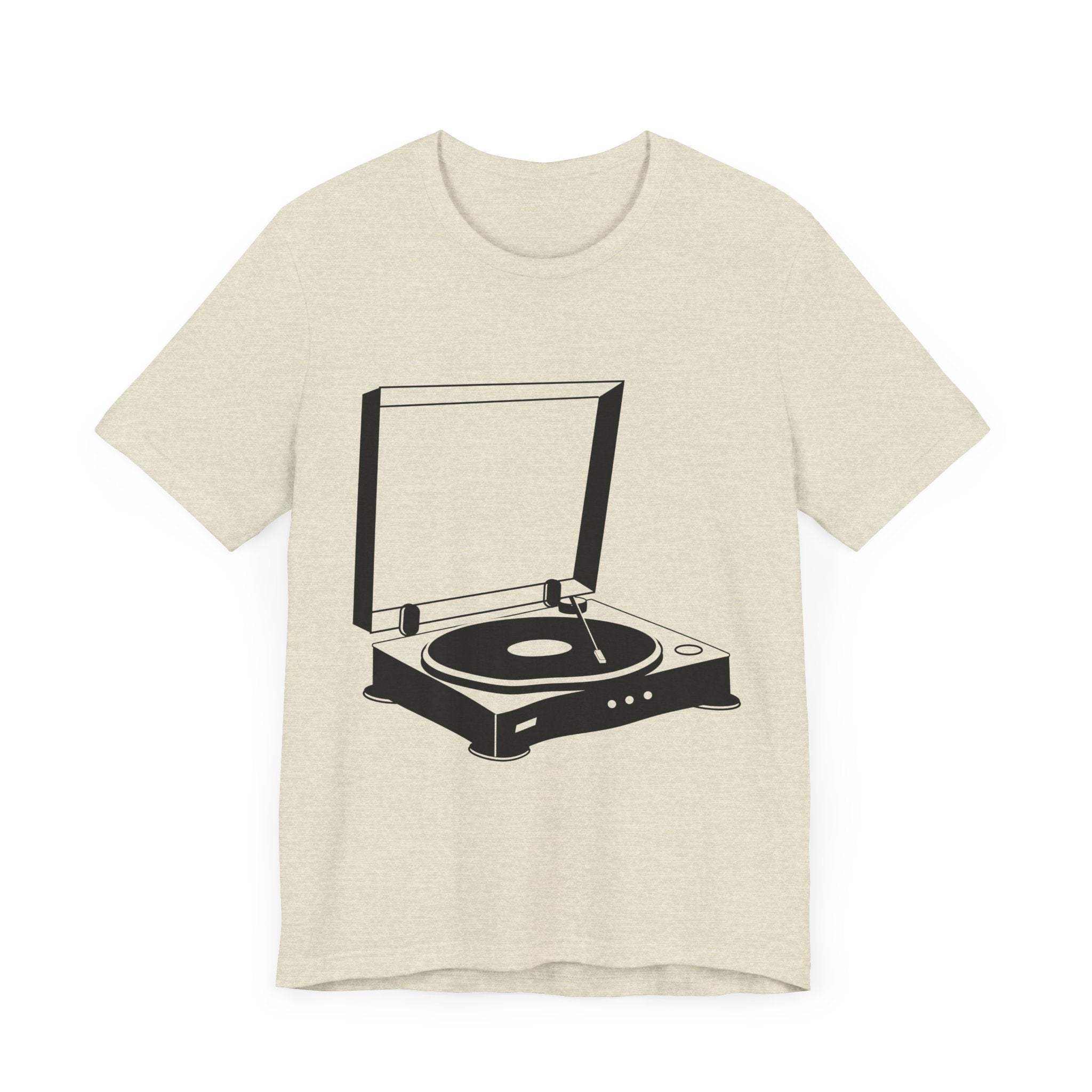 POP Culture Classics Turntable 2 Unisex Jersey Short Sleeve T-Shirt - POPvault