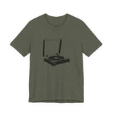 POP Culture Classics Turntable 2 Unisex Jersey Short Sleeve T-Shirt - POPvault