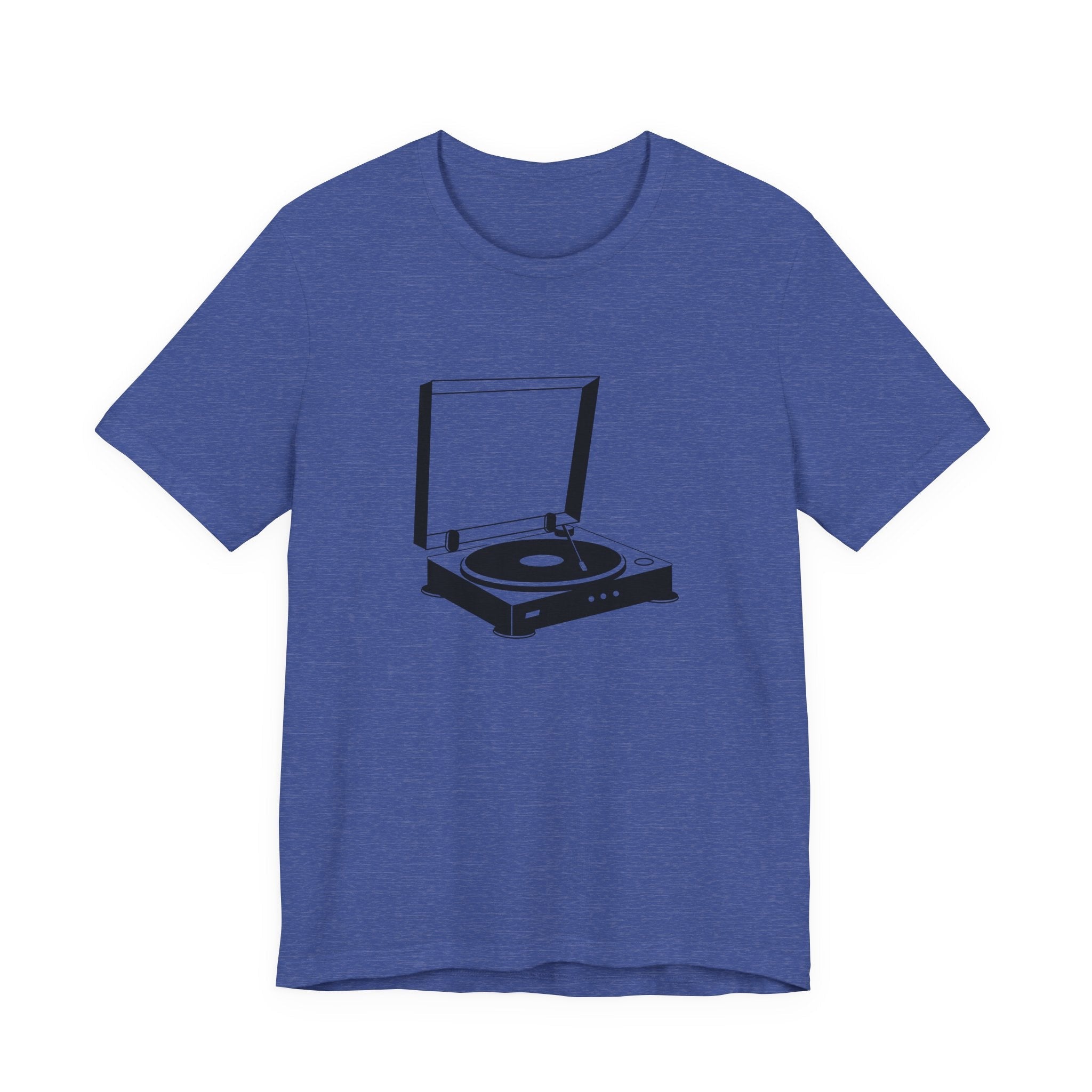 POP Culture Classics Turntable 2 Unisex Jersey Short Sleeve T-Shirt - POPvault
