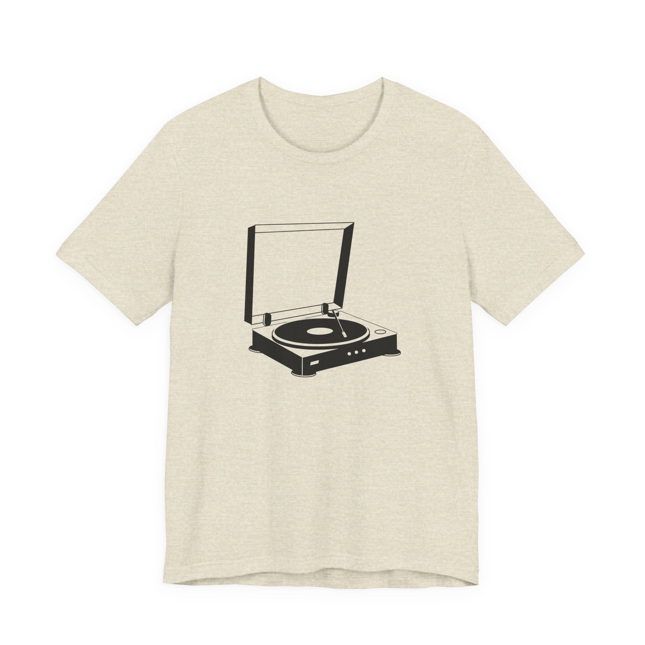 POP Culture Classics Turntable 2 Unisex Jersey Short Sleeve T-Shirt - POPvault