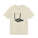 POP Culture Classics Turntable 2 Unisex Jersey Short Sleeve T-Shirt - POPvault