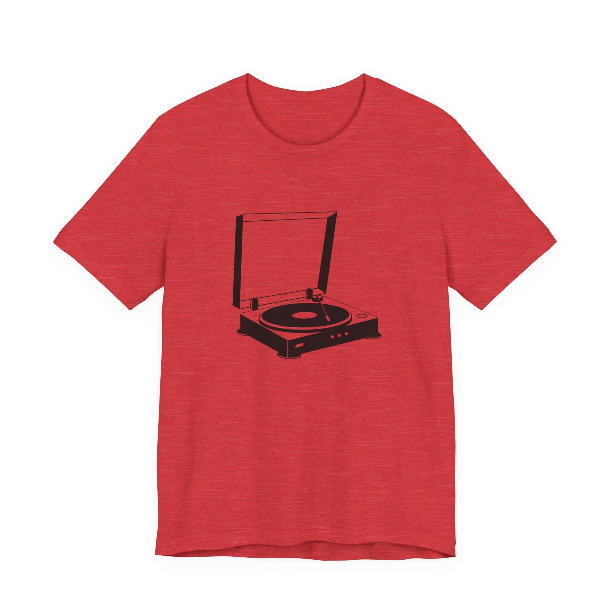 POP Culture Classics Turntable 2 Unisex Jersey Short Sleeve T-Shirt - POPvault