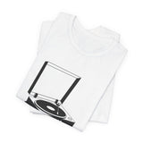 POP Culture Classics Turntable 2 Unisex Jersey Short Sleeve T-Shirt - POPvault