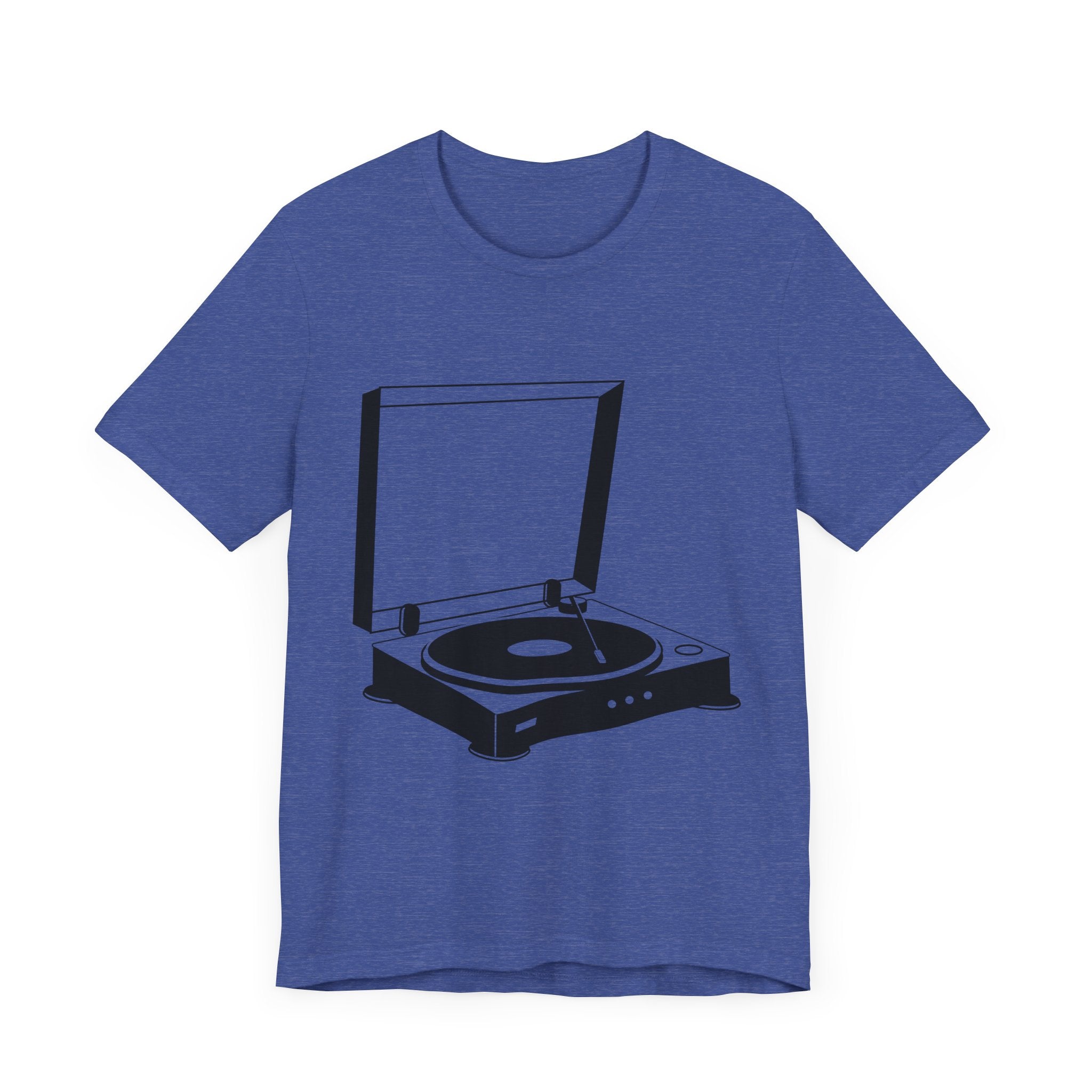 POP Culture Classics Turntable 2 Unisex Jersey Short Sleeve T-Shirt - POPvault