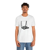 POP Culture Classics Turntable 2 Unisex Jersey Short Sleeve T-Shirt - POPvault