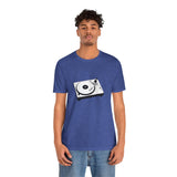 POP Culture Classics Turntable Unisex Jersey Short Sleeve T-Shirt - POPvault