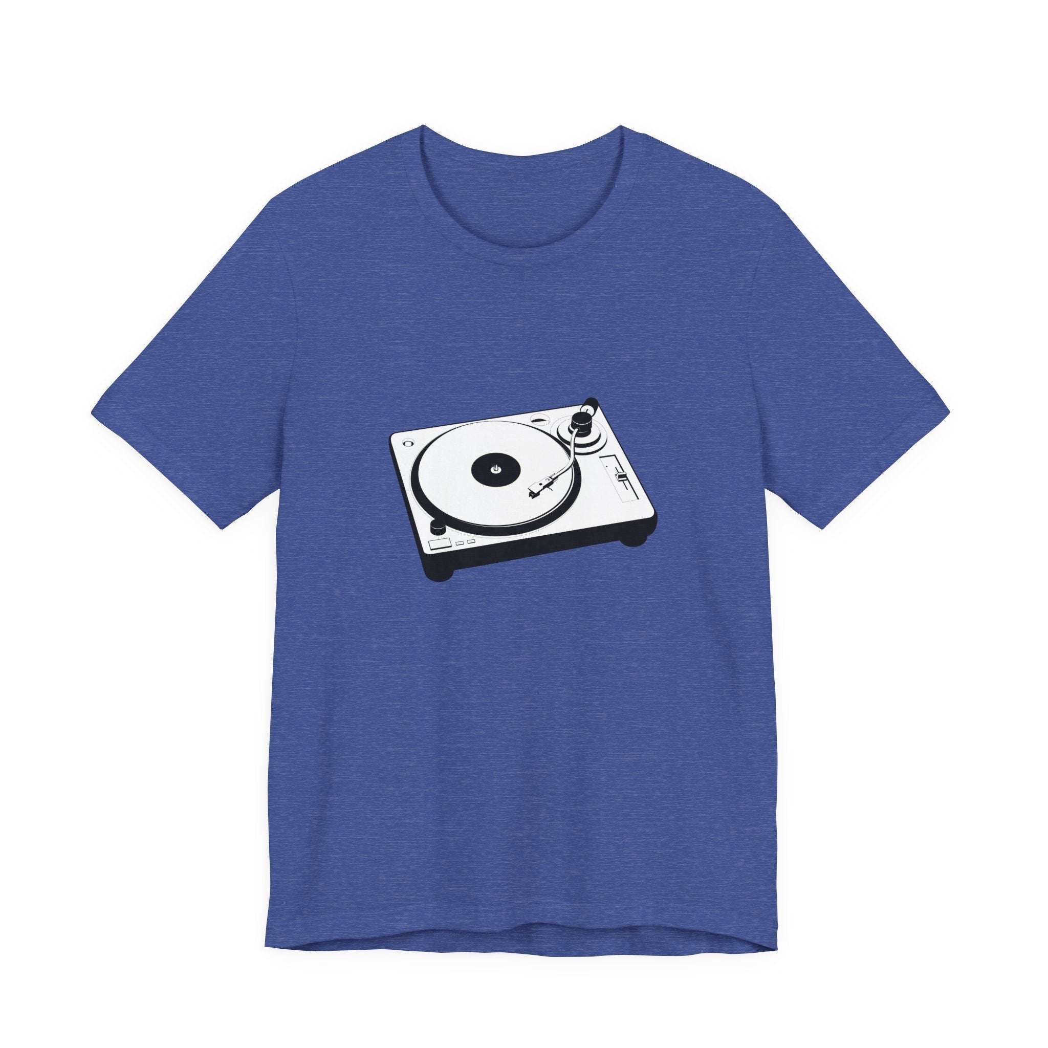 POP Culture Classics Turntable Unisex Jersey Short Sleeve T-Shirt - POPvault