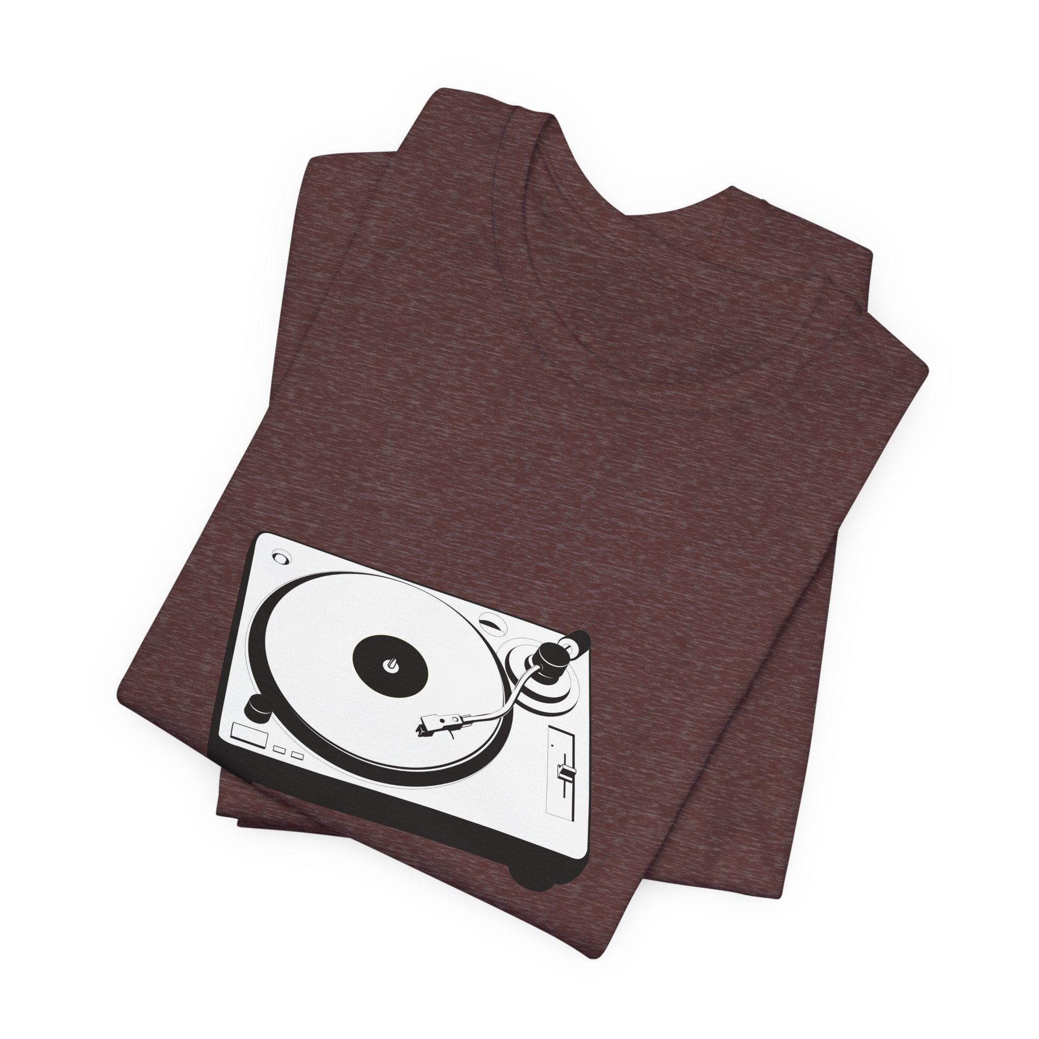 POP Culture Classics Turntable Unisex Jersey Short Sleeve T-Shirt - POPvault