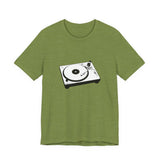 POP Culture Classics Turntable Unisex Jersey Short Sleeve T-Shirt - POPvault